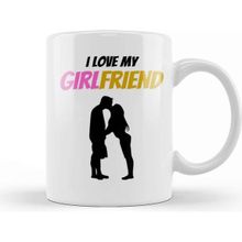 Baskı Dükkanı I Love My Girlfriend Gift Kupa