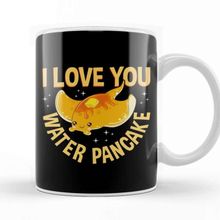 Baskı Dükkanı I Love You Water Pancake Adorable Stingray Pun Kupa