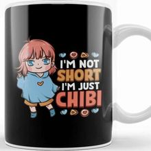 Baskı Dükkanı I M Not Short I M Just Chibi Little Anime Girl Kupa