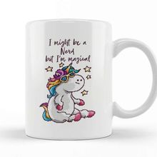 Baskı Dükkanı I May Be A Nerd But Im Magical Unicorn Pixel Art Kupa