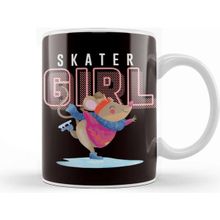 Baskı Dükkanı Ice Skater Girl Figure Ice Skating Winter Sports Ice Skates Kupa