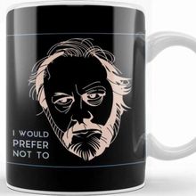 Baskı Dükkanı Žižek I Would Prefer Not To V2 Kupa Bardak