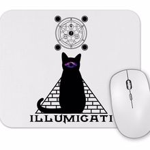 Baskı Dükkanı Illumicati Cat Kedi Mouse Pad