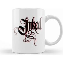 Baskı Dükkanı Inked Tattooed Tattoo Lovers & Tattoo Artists Kupa
