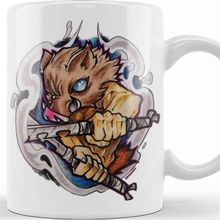 Baskı Dükkanı Inosuke Star Design Demon Slayer Anime Kupa