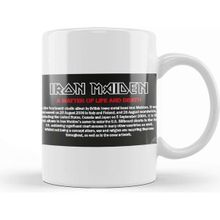 Baskı Dükkanı Iron Maiden A Matter Of Life And Death 01 Kupa