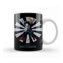 Baskı Dükkanı İzuku Midoriya My Hero Academia Retro Japanese Kupa
