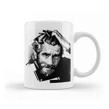 Baskı Dükkanı Jake Gyllenhaal Black And White Kupa