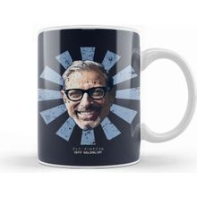 Baskı Dükkanı Jeff Goldblum Retro Japanese Kupa Bardak