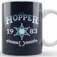 Baskı Dükkanı Jim Hopper Stranger Things Hopper Police Academy Kupa Bardak
