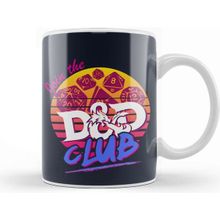 Baskı Dükkanı Join The D And D Club Porselen Beyaz Kupa Bardak