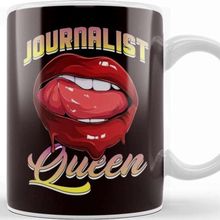 Baskı Dükkanı Journalist Queen Journalism Interview Writer Author Reporter Kupa Bardak