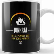 Baskı Dükkanı Junkrat Perfect Day For Mayhem Overwatch Kupa