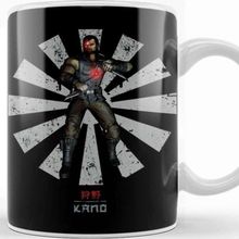 Baskı Dükkanı Kano Retro Japanese Mortal Kombat Kupa