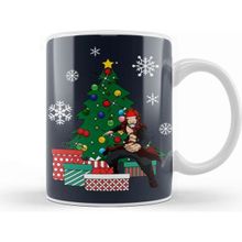 Baskı Dükkanı Katsuki Bakugo Around The Christmas Tree My Hero Academia Porselen Beyaz Kupa Bardak