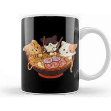 Baskı Dükkanı Kawaii Cute Anime Cats Otaku Japanese Ramen Noodles Gift Kupa