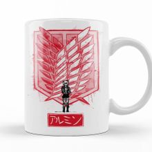 Baskı Dükkanı KB10027 Attack On Titan Traditional Armin Porselen Kupa Bardak