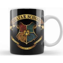 Baskı Dükkanı KB10034 Avatar School Porselen Kupa Bardak