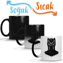 Baskı Dükkanı KB10153 Black Panther The Black Panther Theory Porselen Kupa Bardak