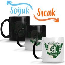 Baskı Dükkanı KB1019 Slytherin Harry Potter Quidditch Porselen Kupa Bardak