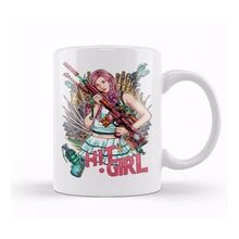 Baskı Dükkanı KB10313 Chloe Moretz Hitgirl Porselen Kupa Bardak
