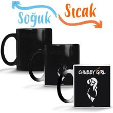 Baskı Dükkanı KB10318 Chubby Girl Porselen Kupa Bardak