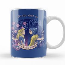 Baskı Dükkanı KB10350 Coraline Alice Porselen Kupa Bardak