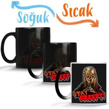 Baskı Dükkanı KB10367 Crypt Keeper Stay Creepy Porselen Kupa Bardak