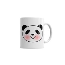 Baskı Dükkanı KB1044 Sevimli Panda Porselen Kupa Bardak