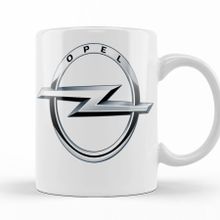 Baskı Dükkanı KB10488 Emblema Opel Logo Porselen Kupa Bardak