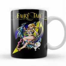 Baskı Dükkanı KB10530 Fairy Tail Lucy Heartfilia Anime Manga Porselen Kupa Bardak