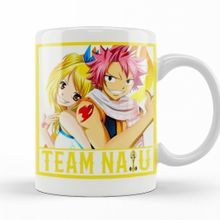 Baskı Dükkanı KB10542 Fairy Tail Team Nalu Natsu Lucy Porselen Kupa Bardak