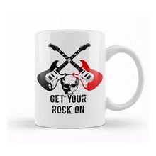 Baskı Dükkanı KB10633 Get Your Rock Porselen Kupa Bardak