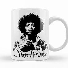Baskı Dükkanı KB10811 Hendrix Porselen Kupa Bardak