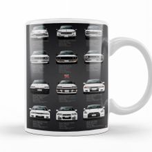 Baskı Dükkanı KB10819 History Nissan Gtr V2 Specs Porselen Kupa Bardak