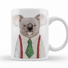 Baskı Dükkanı KB11046 Koala Graphic Porselen Kupa Bardak