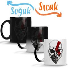 Baskı Dükkanı KB11052 Kratos Death And Rage Porselen Kupa Bardak