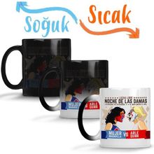 Baskı Dükkanı KB11166 Lucha Libre Ladies Night Porselen Kupa Bardak