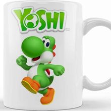 Baskı Dükkanı KB11204 Mario Ve Yoshi Porselen Kupa Bardak
