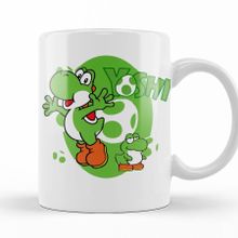 Baskı Dükkanı KB11205 Mario Ve Yoshi Porselen Kupa Bardak