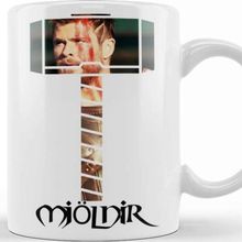 Baskı Dükkanı KB11264 Mjölnir Thor Porselen Kupa Bardak