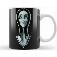 Baskı Dükkanı KB11283 Morticia The Ultimate Goth Wife Porselen Kupa Bardak