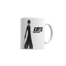 Baskı Dükkanı KB1140 Sword Art Online Kirito Kirigaya Kazuto Anime Kupa Bardak
