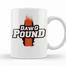 Baskı Dükkanı KB11405 Nfl Cleveland Browns Dawg Pound Porselen Kupa Bardak