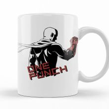 Baskı Dükkanı KB11455 One Punch Porselen Kupa Bardak