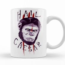 Baskı Dükkanı KB11530 Planet Of The Apes Hail Caesar Porselen Kupa Bardak