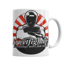 Baskı Dükkanı KB1175 Streetfighters Honda Naked Porselen Kupa Bardak