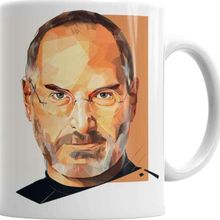 Baskı Dükkanı KB1178 Steve Jobs Porselen Kupa Bardak