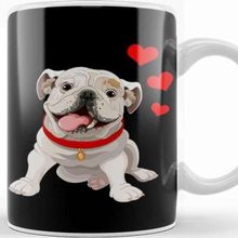 Baskı Dükkanı KB118 Bulldog Porselen Kupa Bardak