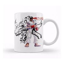 Baskı Dükkanı KB11850 Streetfighter Ryu Porselen Kupa Bardak